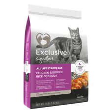 Exclusive Signature All Life Stages Chicken & Brown Rice Formula Cat Food