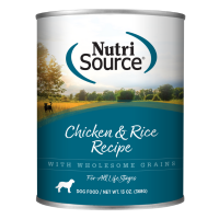 NutriSource Chicken & Rice Formula Wet Dog Food