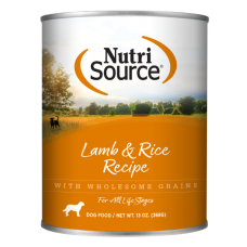 NutriSource Lamb & Rice Formula Wet Dog Food
