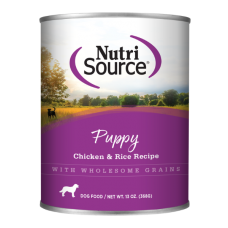 NutriSource Puppy Chicken & Rice Formula Wet Dog Food